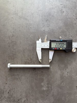 Болт М8х100х1,25 ГОСТ 7798-70 класс прочности 8.8 оцинкованный