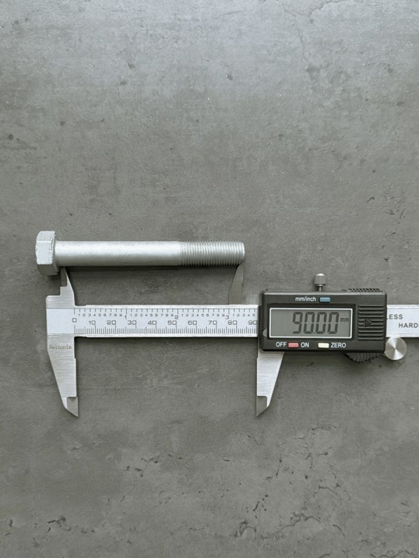 Болт М12х90х1,25 ГОСТ 7798-70 класс прочности 10.9 оцинкованный