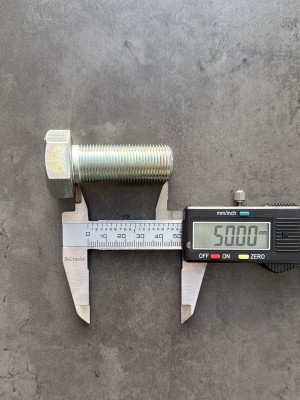 Болт М20х50х1,5 ГОСТ 7798-70 класс прочности 10.9 оцинкованный