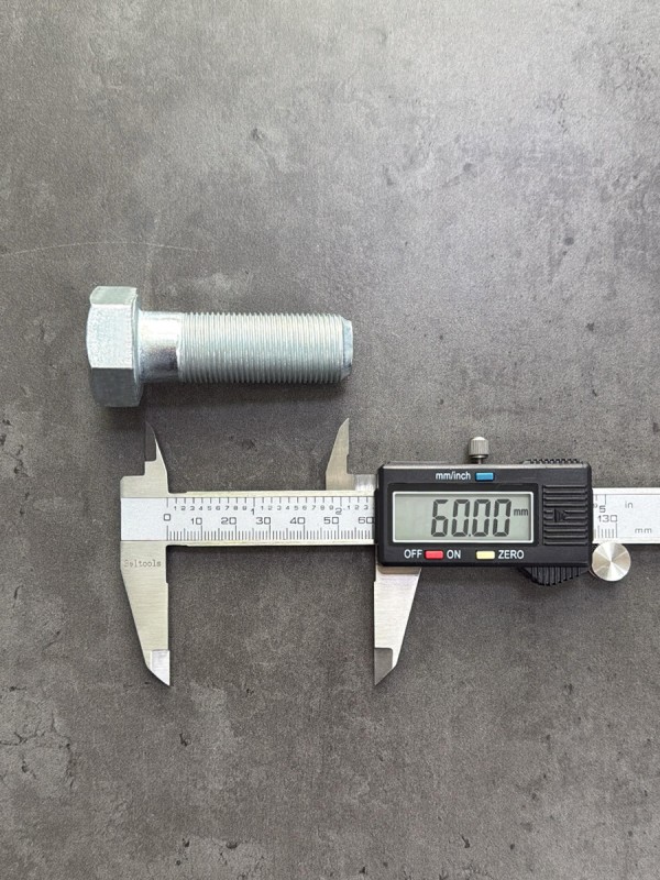 Болт М20х60х1,5 ГОСТ 7798-70 класс прочности 10.9 оцинкованный