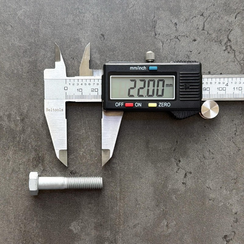 Болт М8х45х1,25 DIN 960 класс прочности 8.8 оцинкованный