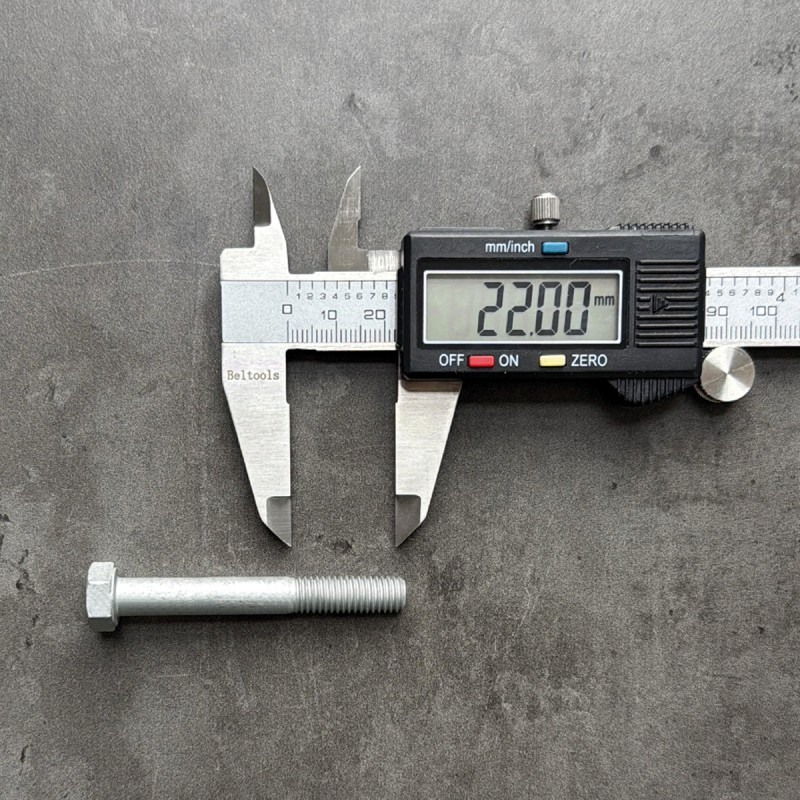 Болт М8х65х1,25 DIN 960 класс прочности 8.8 оцинкованный