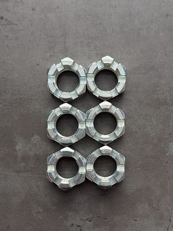 Гайка М20х1,5 корончатая фаркопа