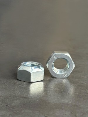 Гайка самоконтрящаяся М14х2 DIN 980-V класс прочности 10 оц.