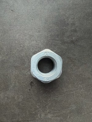 Гайка самоконтрящаяся М14х1,5 Белзан класс прочности 10, в цинке.