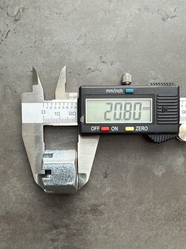 Гайка корончатая, прорезная М16х2 DIN 937