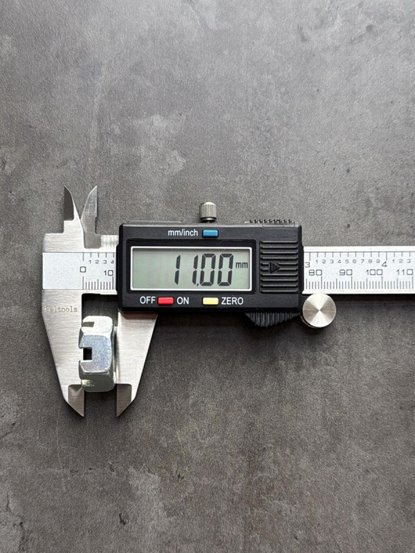 Гайка корончатая, прорезная низкая М16 DIN 937 класс прочности 10