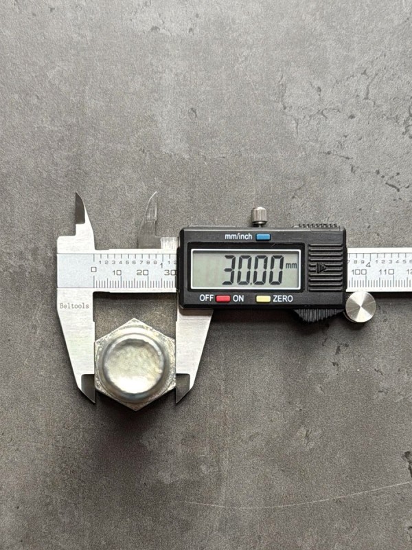 Болт М20х45х1,5 DIN 960 класс прочности 10.9 оцинкованный
