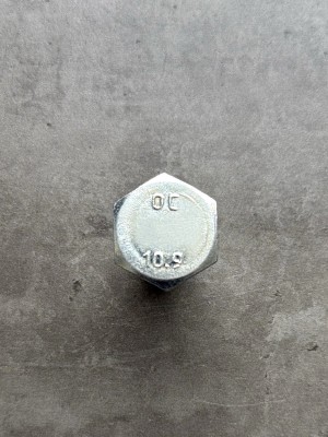 Болт М20х45х1,5 ГОСТ 7798-70 класс прочности 10.9 оцинкованный