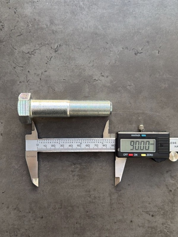 Болт М20х90х1,5 ГОСТ 7798-70 класс прочности 10.9 оцинкованный