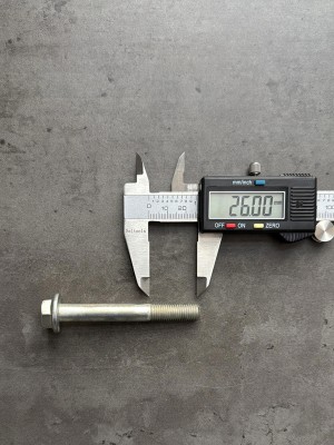 Болт фланцевый М10х75х1,25 8.8 оц. DIN 6921 без насечек