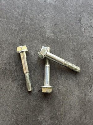 Болт фланцевый М8х50 8.8 оц. DIN 6921 без насечек