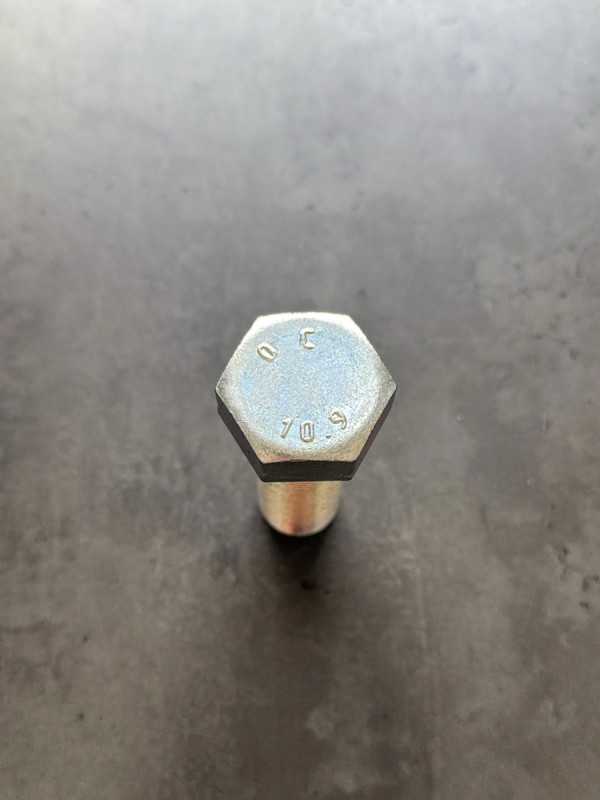 Болт М22х60х1,5 ГОСТ 7798-70 класс прочности 10.9, оцинкованный