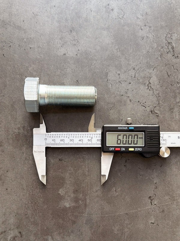 Болт М22х60х1,5 ГОСТ 7798-70 класс прочности 10.9, оцинкованный