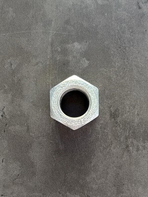 Гайка шестигранная высокая М24х2 ГОСТ 15524-70 кл. пр. 8, в цинке