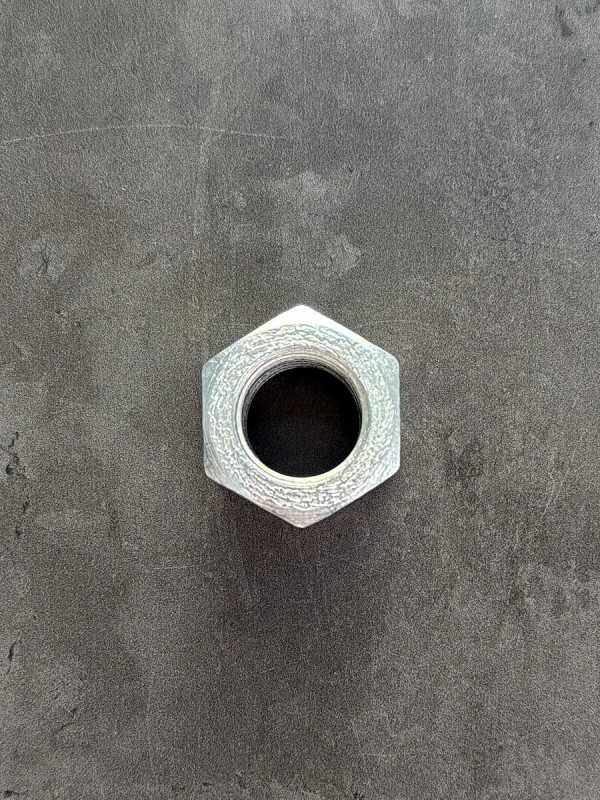 Гайка шестигранная высокая М24х2 ГОСТ 15523-70 кл. прочности 8, в цинке.